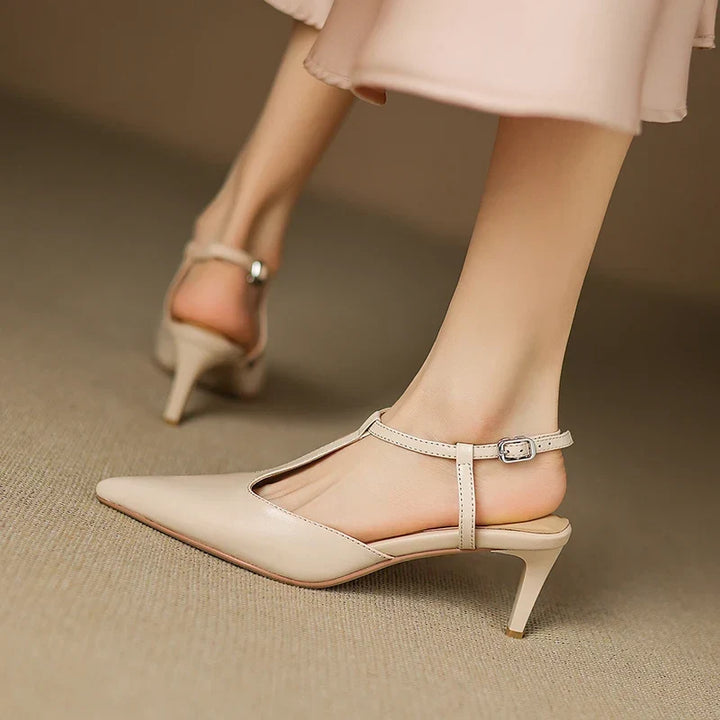 Authentic Leather Heels Serava