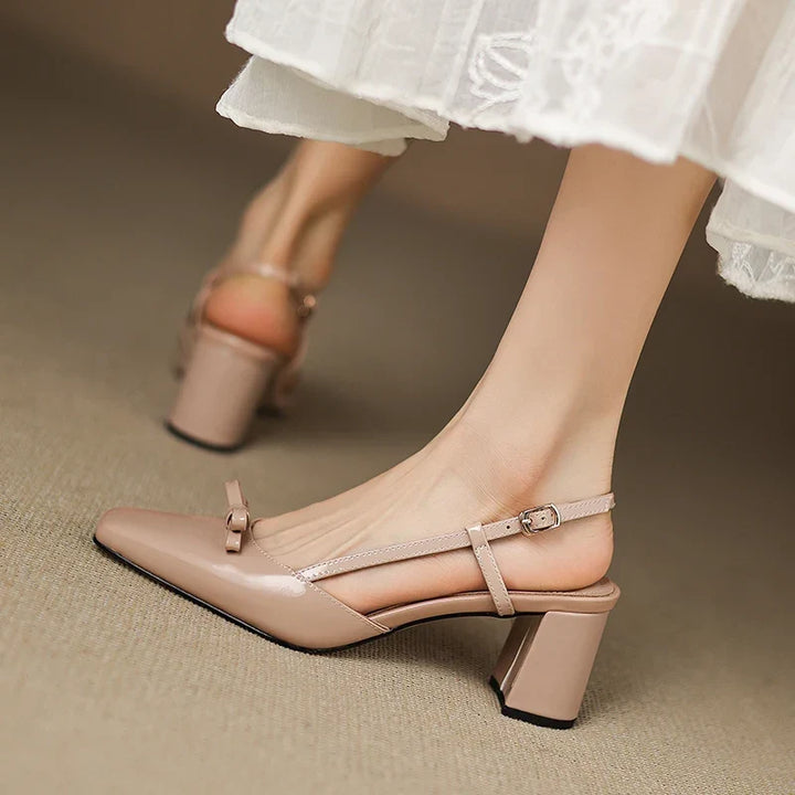 Authentic Leather Melani Heels