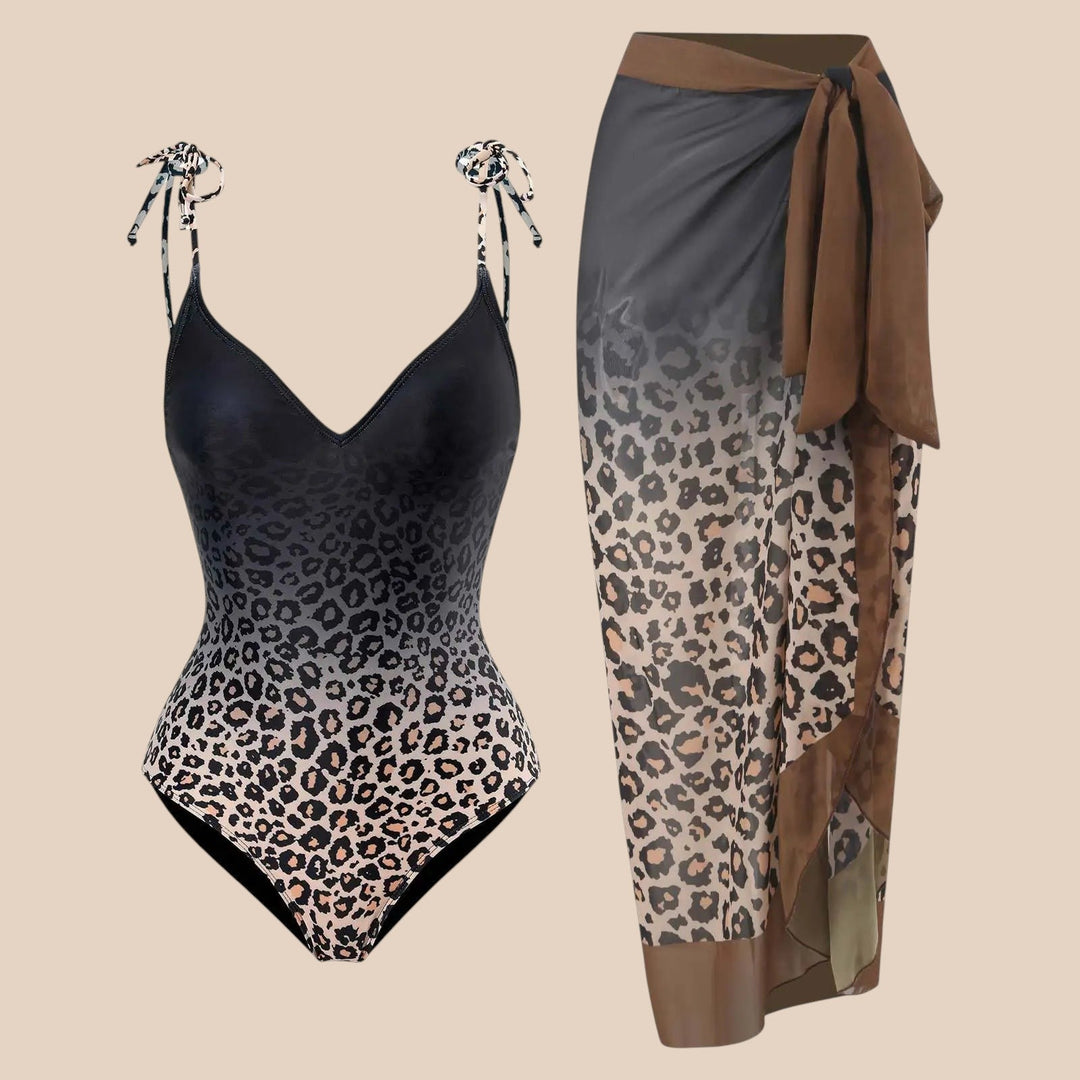Amber – Beach Duo with Satin Skirt