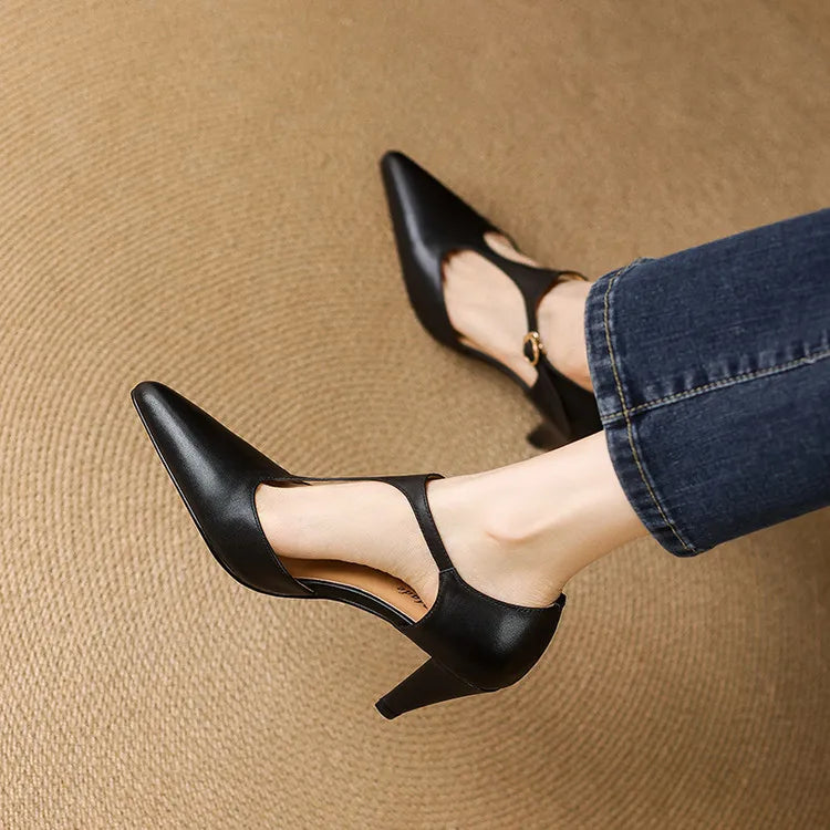 Authentic Leather Triana Heels