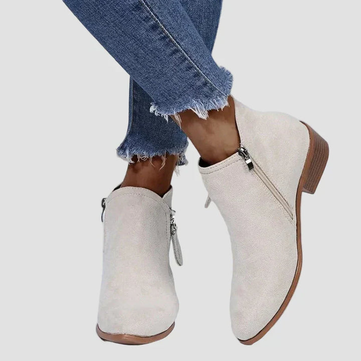 Premium Orthopaedic Leather Heeled Boots for Winter