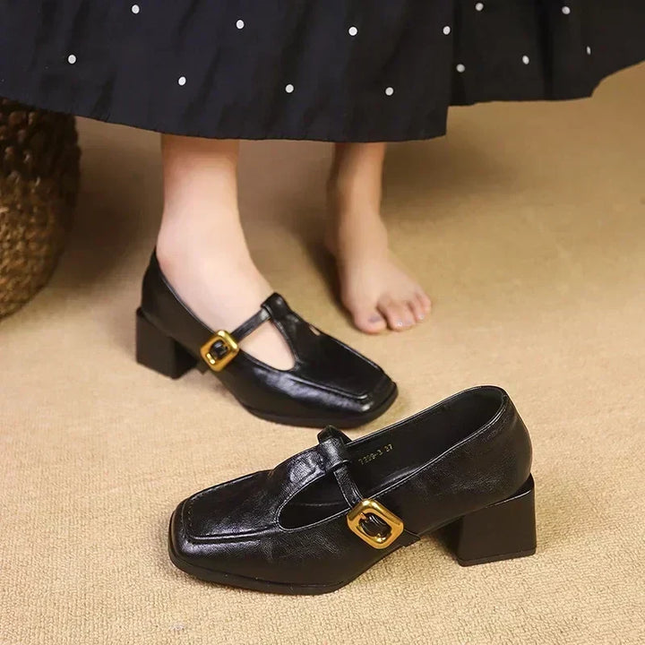 Ida – Classic Women's Shoes with Mid Heel