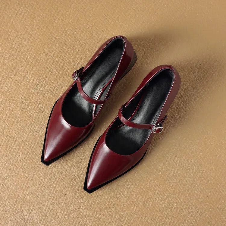 Authentic Leather Allure Heels