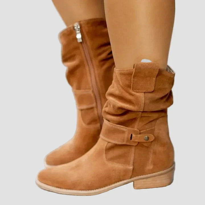 Euthalia - Classic Suede Ankle Boots