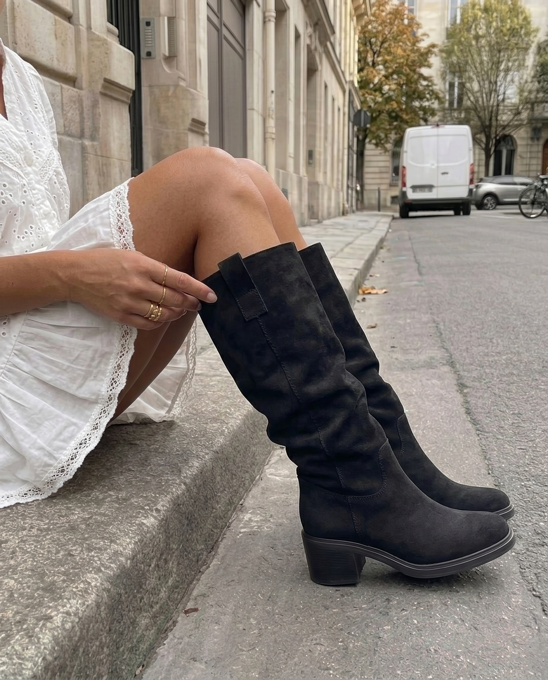Chunky Heeled Ankle Boots