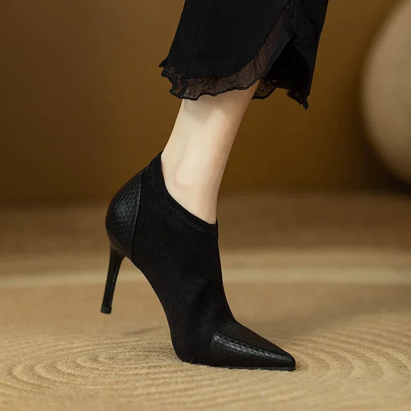 Deep Leather Heels