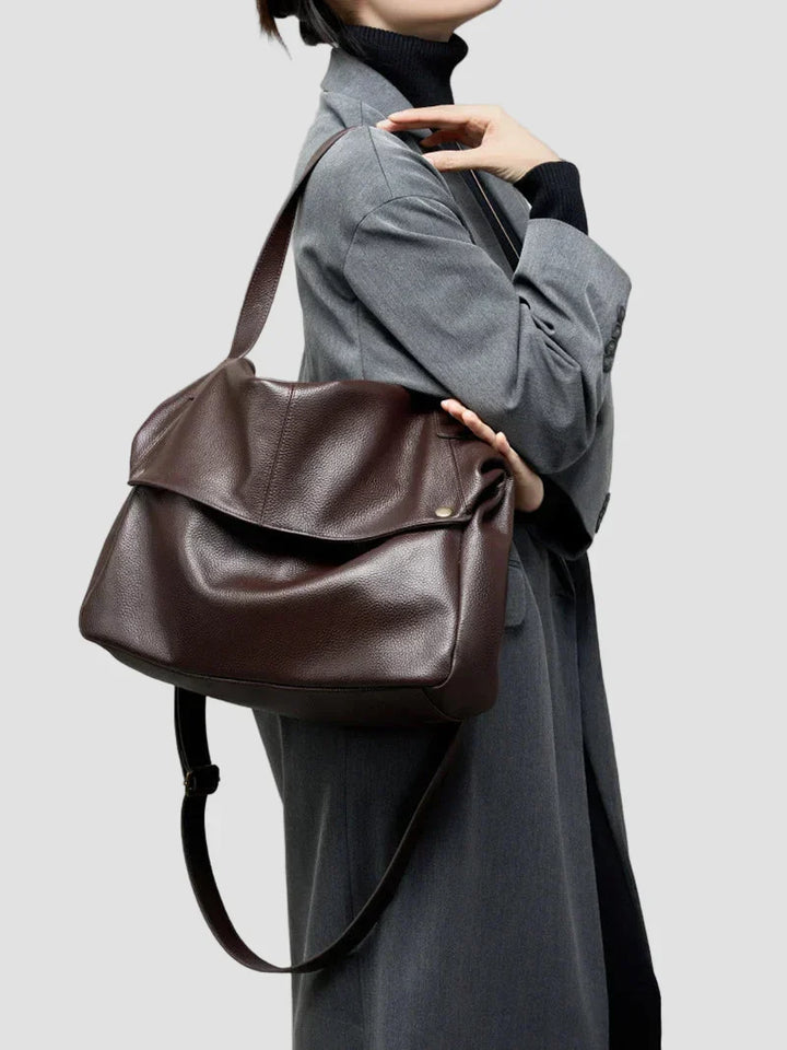 Adriani - Retro Genuine Leather Soft Minimalist Bag for Everyday Use
