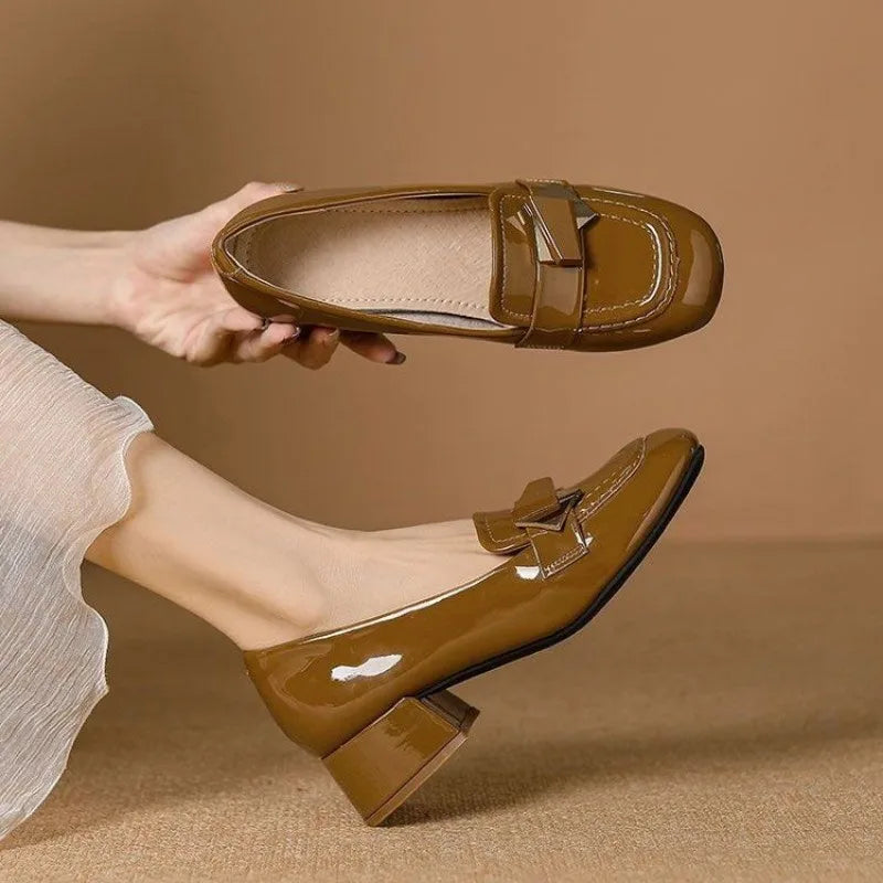 Block Heeled Mules
