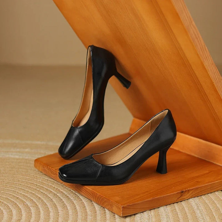 Authentic Leather High Heels
