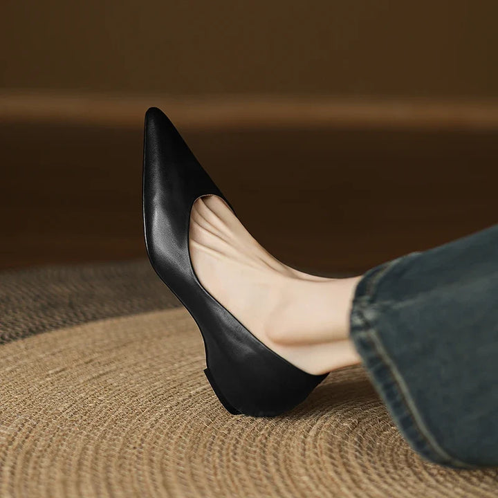 Avine Genuine Leather Flats