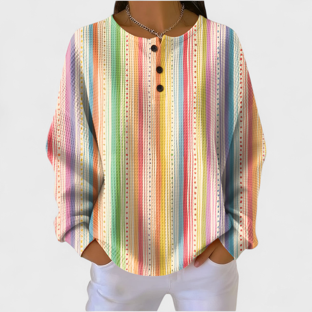 Colorful Women's Printed Hoodie