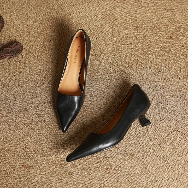 Genuine Leather Heels
