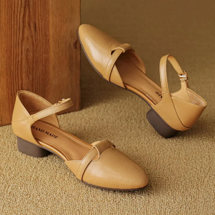Authentic Leather Heels Laney