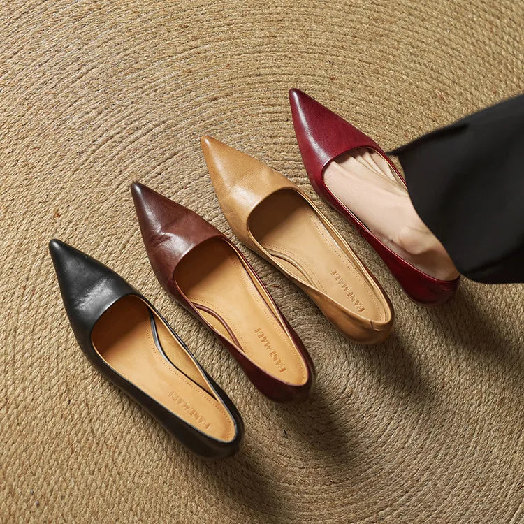 Genuine Leather Heels
