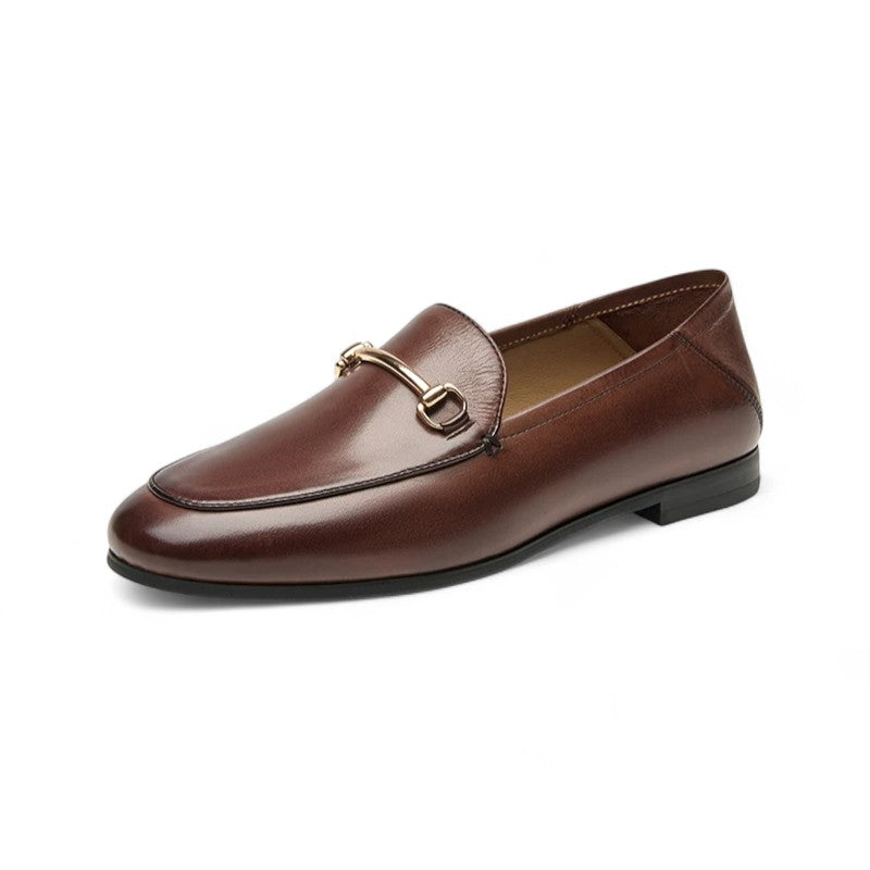 Sleek Heel Moccasins