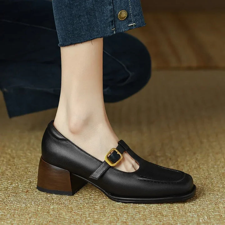 Emilia – Vintage Style T-Steg Shoes