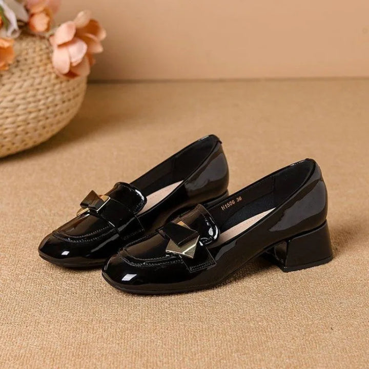 Block Heeled Mules