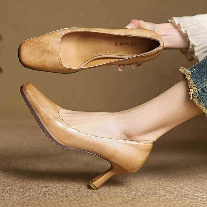 Diara Leather Heeled Shoes