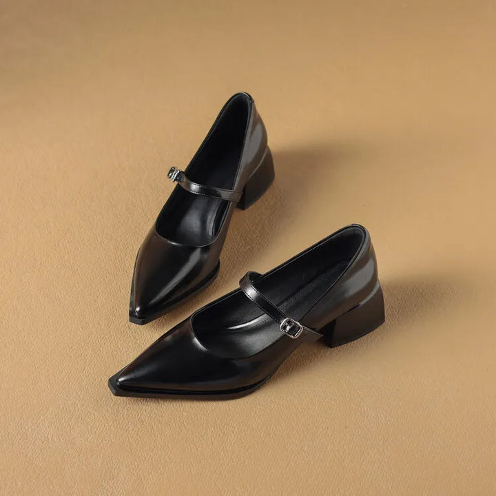 Authentic Leather Allure Heels