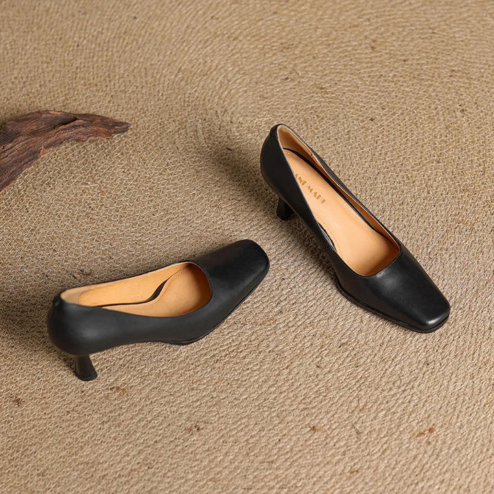 Diara Leather Heeled Shoes