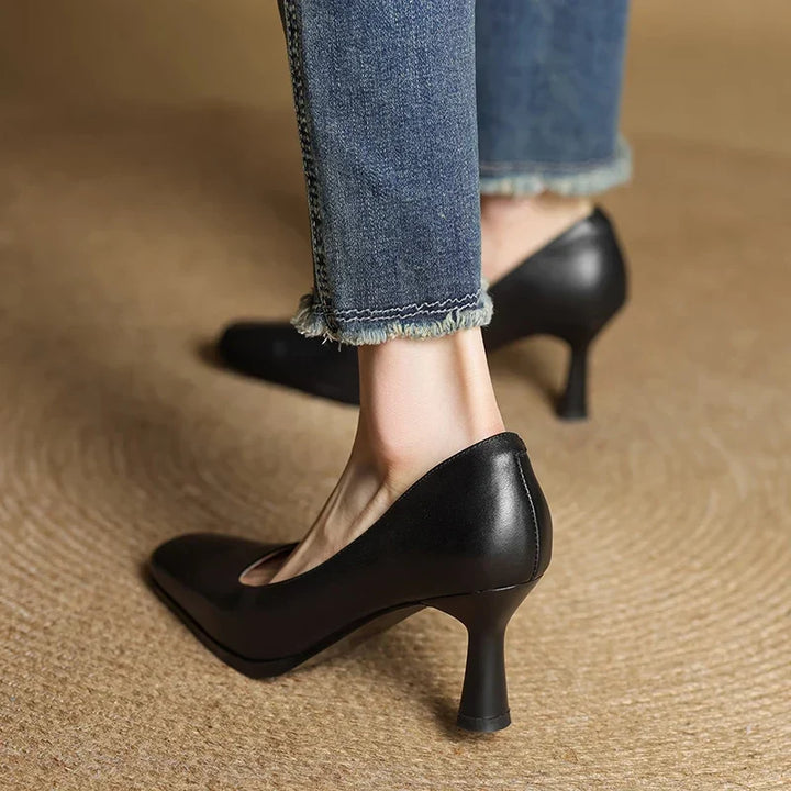 Diara Leather Heeled Shoes