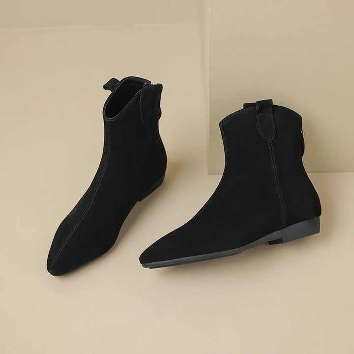 Renata Genuine Suede Chelsea Boots