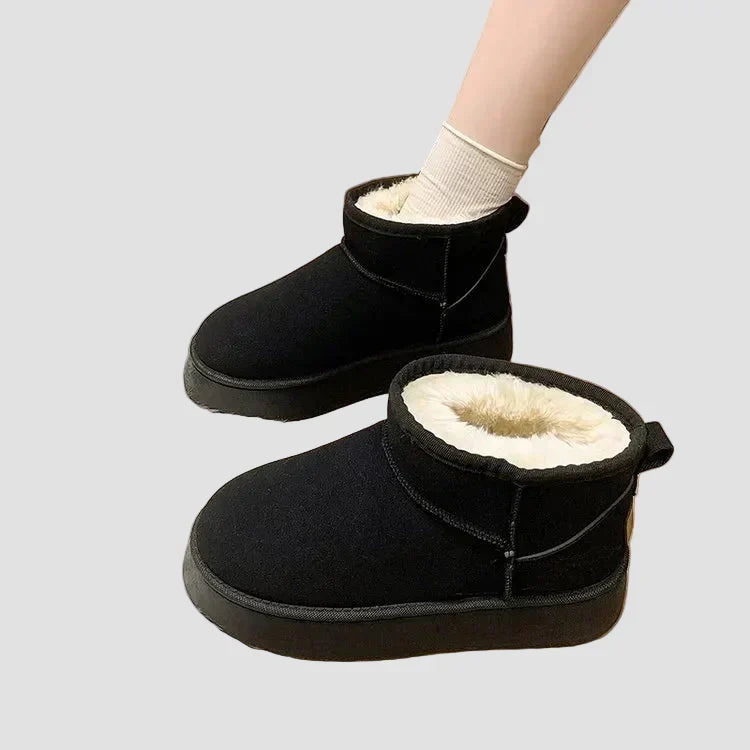 Comfortable Suede Boots with Rich Lining