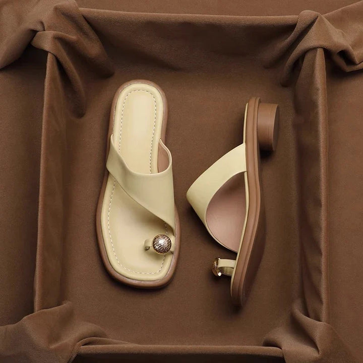 Daisy Leather Sandals