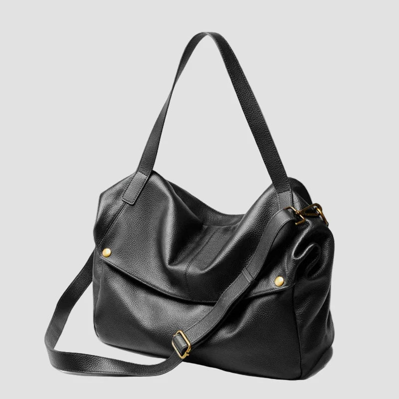 Adriani - Retro Genuine Leather Soft Minimalist Bag for Everyday Use