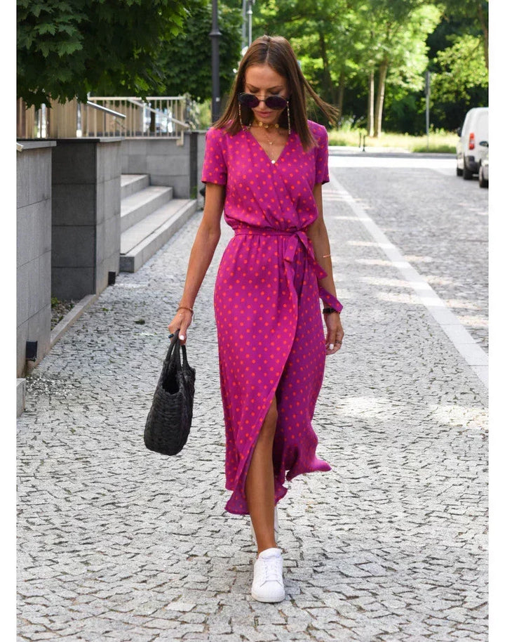 YARA | Chic Wrap Dress with a Flattering Silhouette