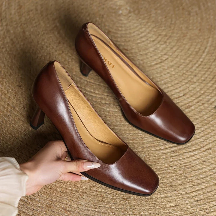 Diara Leather Heeled Shoes