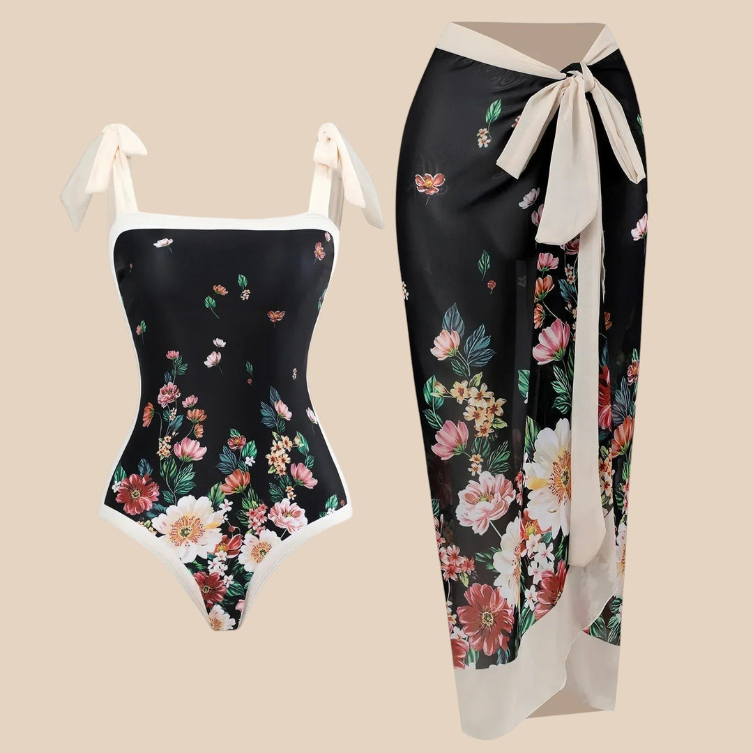 Aguara – Beach Set with Satin Skirt