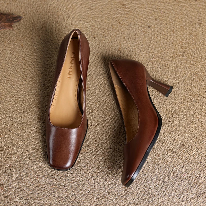 Diara Leather Heeled Shoes