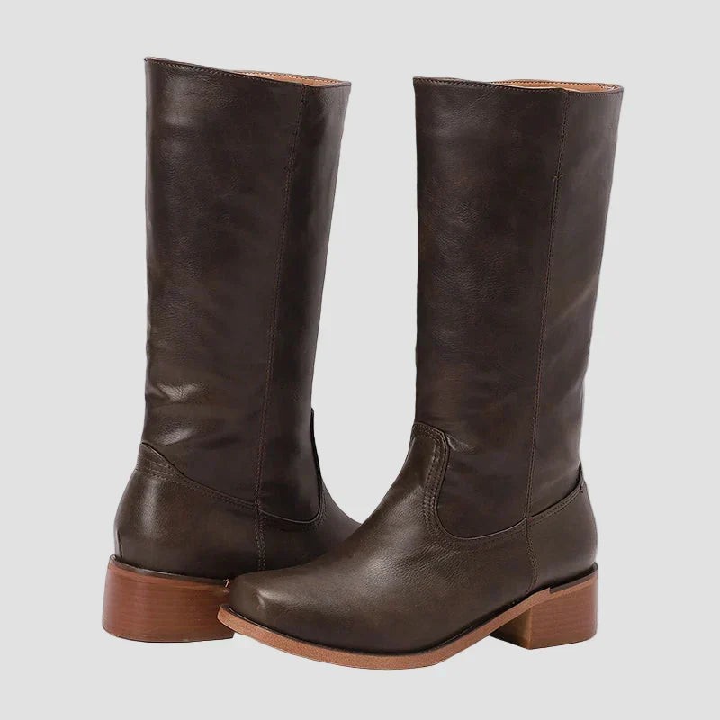 Despina - Classic Riding Boots with High Shaft