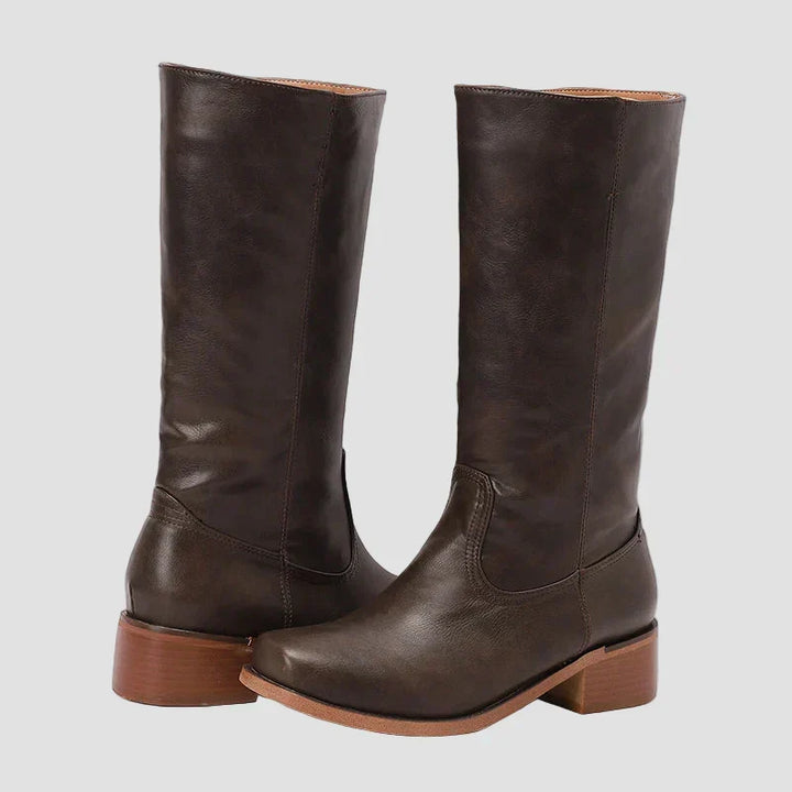 Despina - Classic Riding Boots with High Shaft
