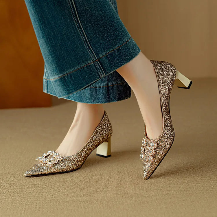Theresa – Glitter Shoes