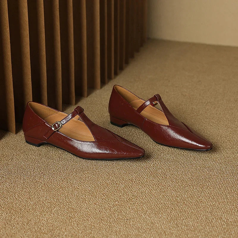 Biana Genuine Leather Heels