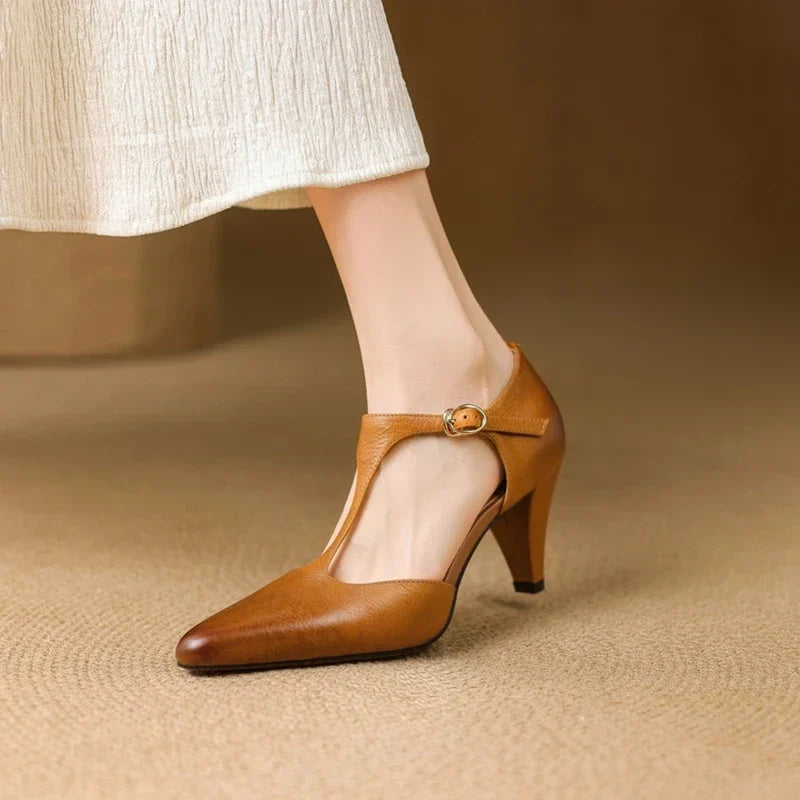 Authentic Leather Triana Heels