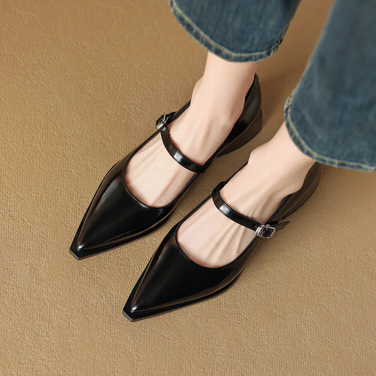 Authentic Leather Allure Heels