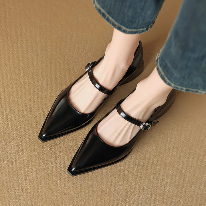 Authentic Leather Allure Heels
