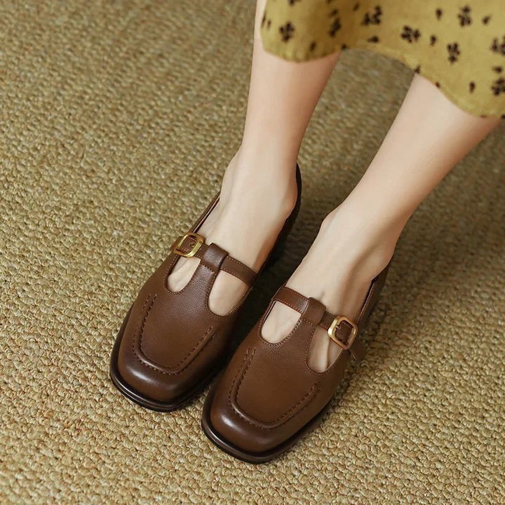 Emilia – Vintage Style T-Steg Shoes