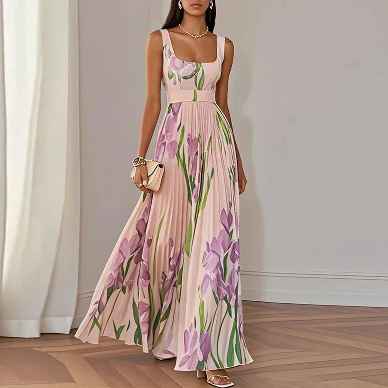 Vania | Elegant Floral Maxi Dress