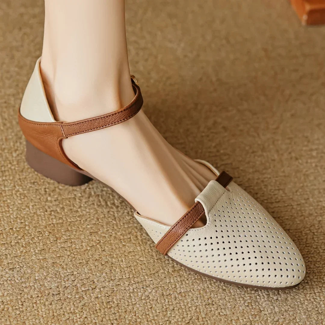 Authentic Leather Heels Celal