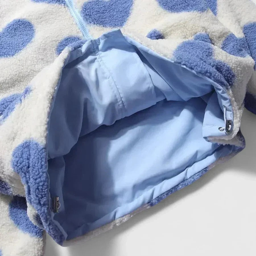 Aphroxyli - Warm Reversible Jacket with Soft Texture and Modern Style