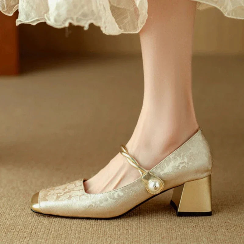 Elana Block Heels