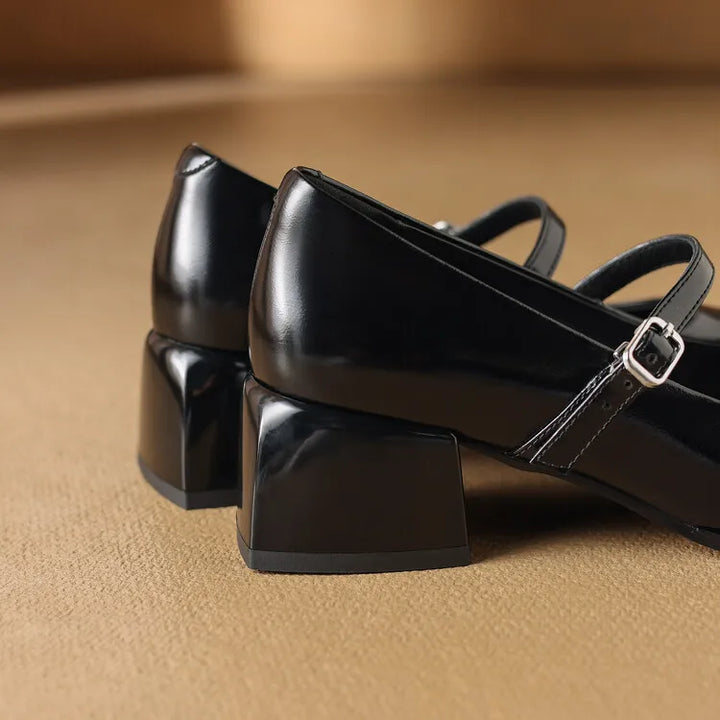 Authentic Leather Allure Heels