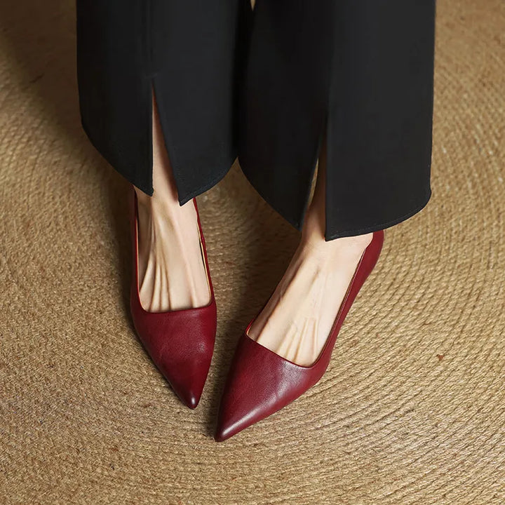 Genuine Leather Heels