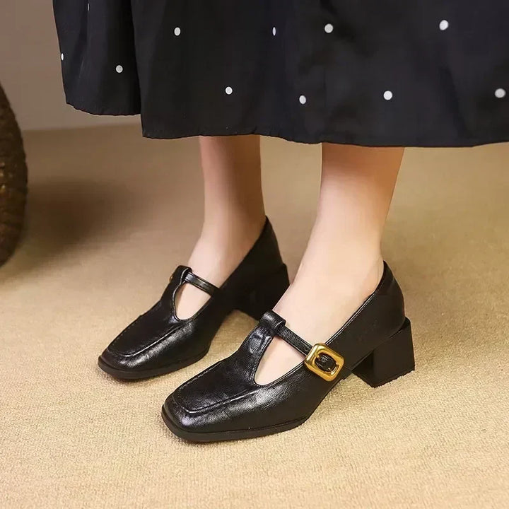 Ida – Classic Women's Shoes with Mid Heel