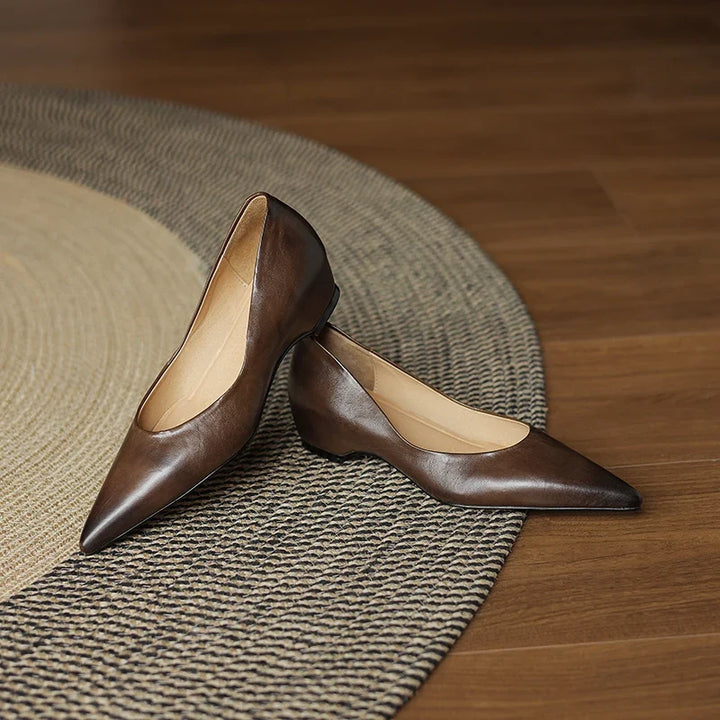 Avine Genuine Leather Flats