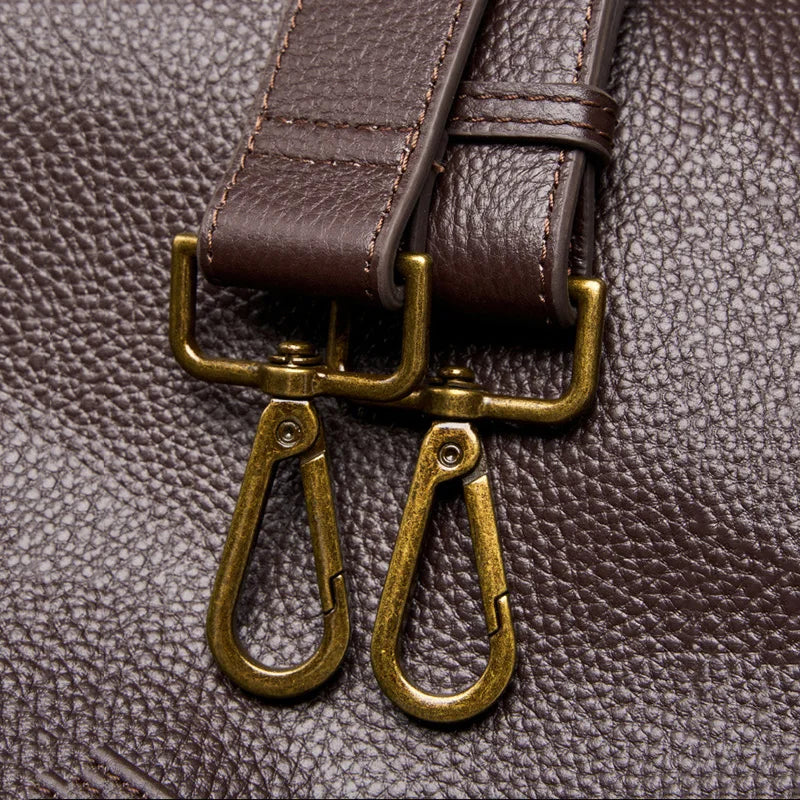 Adriani - Retro Genuine Leather Soft Minimalist Bag for Everyday Use